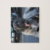 Puzzle Brindle Mastiff Chien (Vertical)