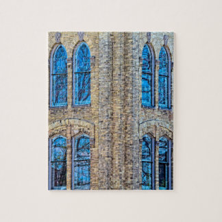 Puzzle Briques et verre - 8x10 - 110 pièces.