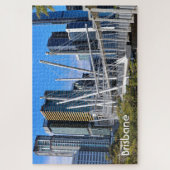 Puzzle Brisbane : pont et bâtiments de Kurilpa (Vertical)