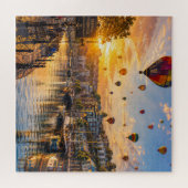 Puzzle Bristol Harbour Ballons au coucher de soleil doré (Horizontal)