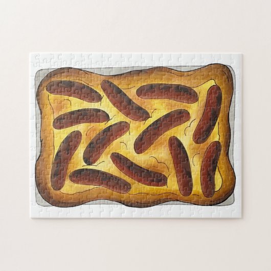 Puzzle Britanniques Anglais crapaud de nourriture dans le (Horizontal)