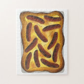 Puzzle Britanniques Anglais crapaud de nourriture dans le (Vertical)