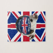PUZZLE BRITISH BULLDOG (Horizontal)