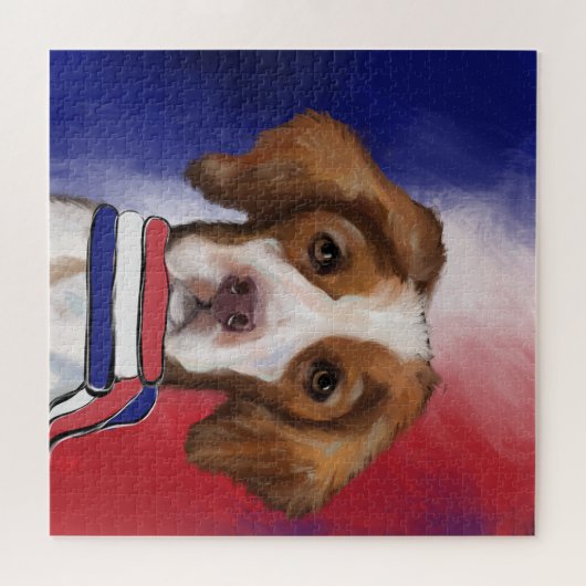 Puzzle Brittany Spaniel (Horizontal)
