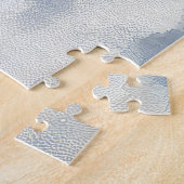 Puzzle Brittany Spaniel Dog à Sledge Noël (Côté)