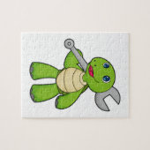 Puzzle Broche mécanique de tortue (Horizontal)