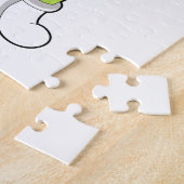 Puzzle Brocoli aux sports de volleyball (Côté)