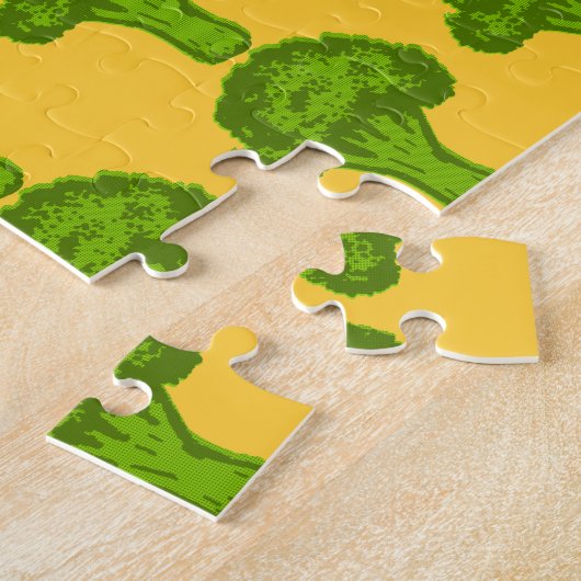 Puzzle Brocoli Graphique (Côté)