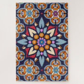 Puzzle Broderie bleue (Vertical)