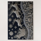 Puzzle Broderie de traîneau (Vertical)