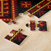 Puzzle Broderie Ukrainienne Croix de Saint-André R (Côté)