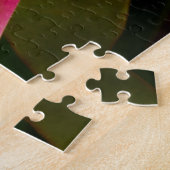 Puzzle Bromeliade en fleur (Côté)