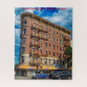 Puzzle Bronx New York.Noël Salutations Jigsaw Puzz
