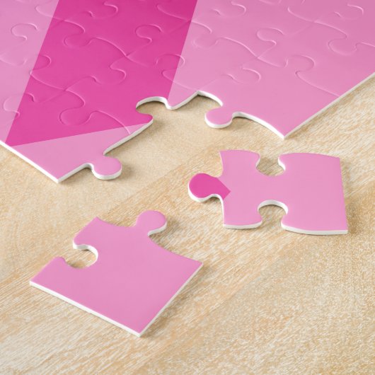 Puzzle Bronzette rose (Côté)
