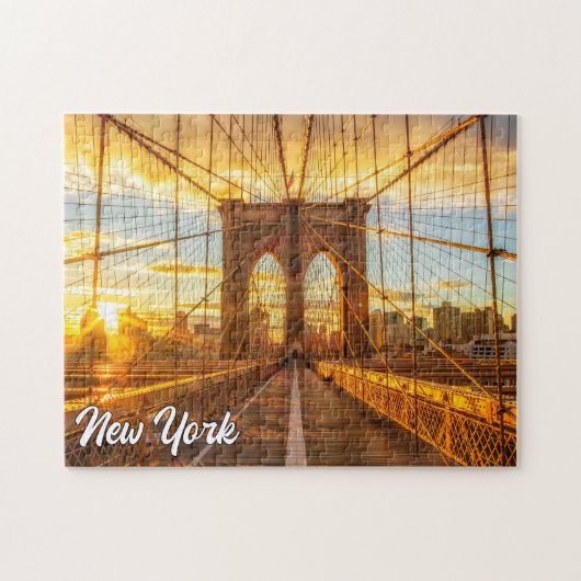 Puzzle Brooklyn Bridge, New York, États-Unis (Horizontal)