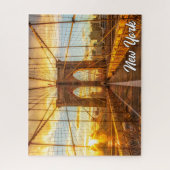 Puzzle Brooklyn Bridge, New York, États-Unis (Vertical)