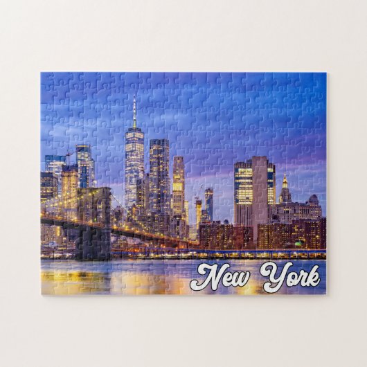 Puzzle Brooklyn Bridge, New York, États-Unis (Horizontal)