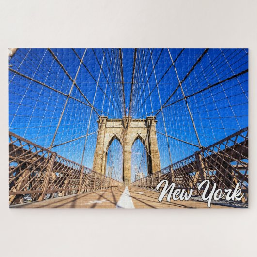 Puzzle Brooklyn Bridge, New York, USA (Horizontal)