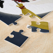 Puzzle brosse à brosse sorcière (Côté)