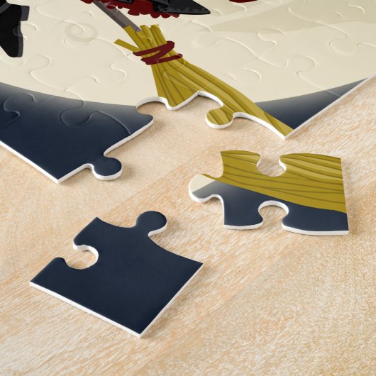 Puzzle brosse à brosse sorcière (Côté)