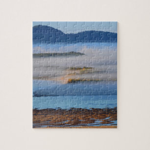 Puzzle Brouillard matinal sur la baie de Netarts, OR
