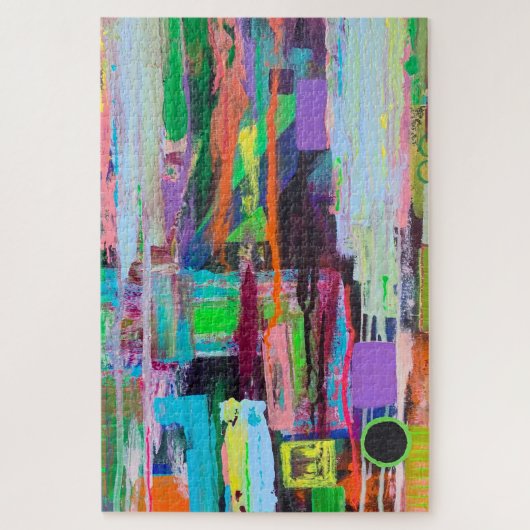 Puzzle Brouillard violet 20 x 30 (Vertical)