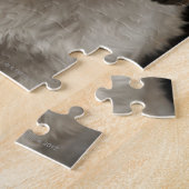 Puzzle Brown and White Shih Tzu with eyes closed (Côté)