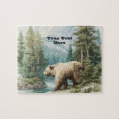 Puzzle Brown Bear (Horizontal)