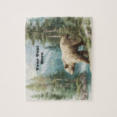 Puzzle Brown Bear (Vertical)