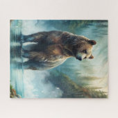 Puzzle Brown Bear (Horizontal)