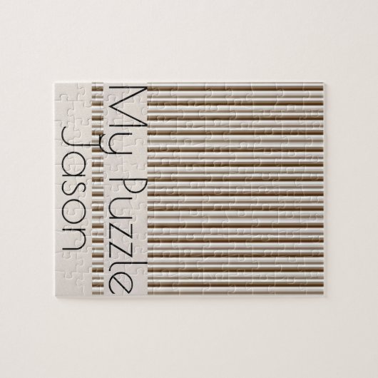 Puzzle Brown beige (Horizontal)