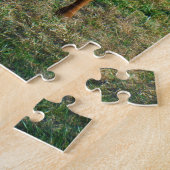 Puzzle Brown et Longhorn blanc Taureau (Côté)