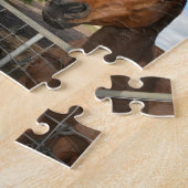 Puzzle Brown Horses (Côté)