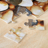 Puzzle Brown imprimé de galets jigzaw (Côté)