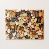 Puzzle Brown imprimé de galets jigzaw (Horizontal)