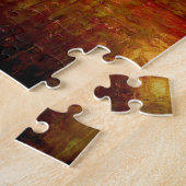 Puzzle Brown jaune Abstrait (Côté)