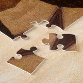 Puzzle Brown Kaleidoscope formes géométriques Motifs (Côté)