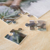 Puzzle Bruant hudsonien en hiver (Côté)