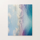 Puzzle Brume de matin dans une vallée alpine (Vertical)