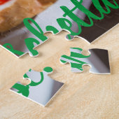 Puzzle Bruschetta Antipasti aux haricots et arugula, (Côté)