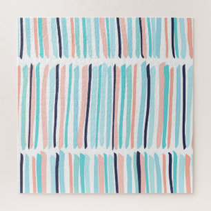 Puzzle Brush Strokes colorés : Scribble Vintage.