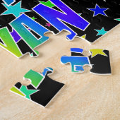 Puzzle "BRYAN" Prénom, Amusant "HEUREUX ANNIVERSAIRE" (Côté)