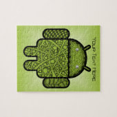 Puzzle Bubbles Doodle Character pour le robot Android™ (Horizontal)