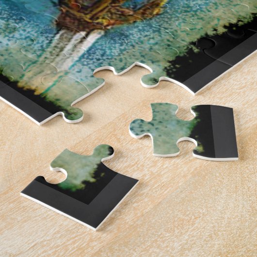 Puzzle Buccaneer de la Caroline du Nord (Côté)