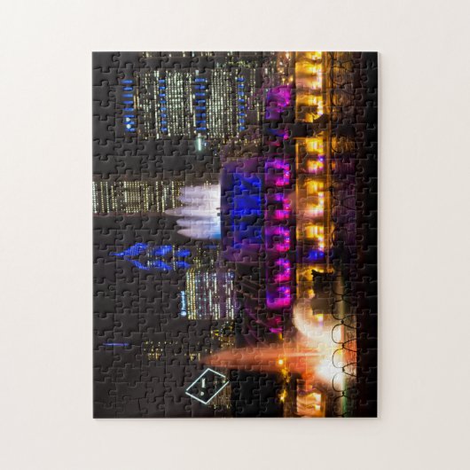 Puzzle Buckingham Fountain Chicago (Vertical)