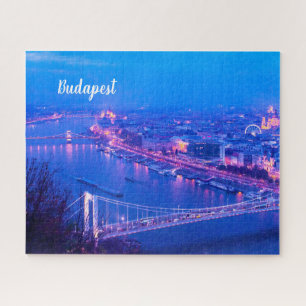 Puzzle Budapest Hongrie la nuit