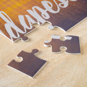 Puzzle Budapest Parliament Hungary by night gift (Côté)