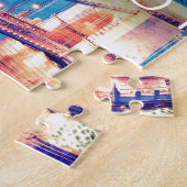 Puzzle Budapest - vintage-poster (Côté)