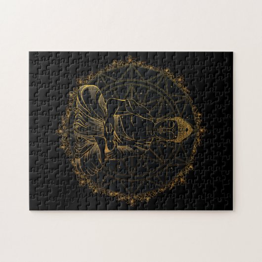 Puzzle Buddha Mandala (Horizontal)