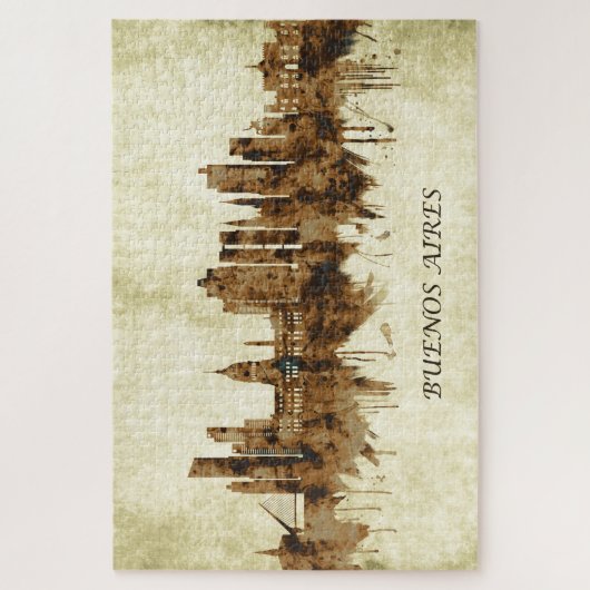 Puzzle Buenos Aires Argentine Cityscape (Vertical)